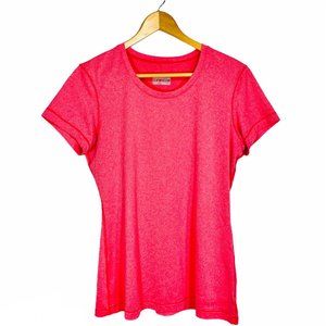 Under Armour Pink Fitted Athletic Top Size Large